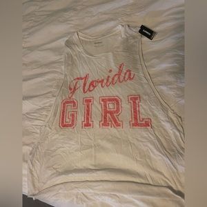 Express tank new florida girl